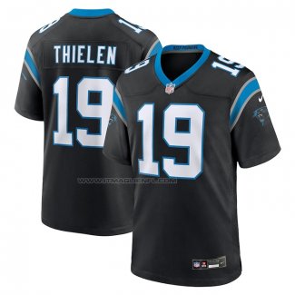 Maglia NFL Game Carolina Panthers Adam Thielen Nero