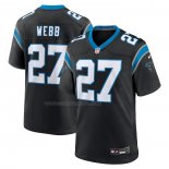 Maglia NFL Game Carolina Panthers Sam Webb Nero