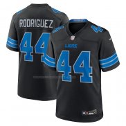 Maglia NFL Game Detroit Lions Malcolm Rodriguez 2nd Alternato Nero