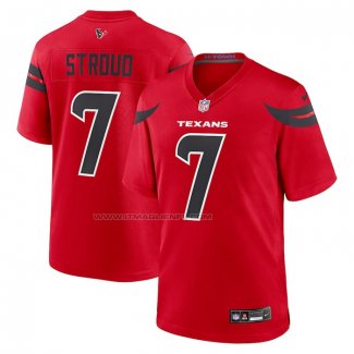 Maglia NFL Game Houston Texans C.j. Stroud Alternato Rosso