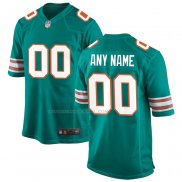 Maglia NFL Game Miami Dolphins Personalizzate Alternato Verde