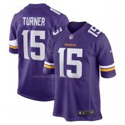 Maglia NFL Game Minnesota Vikings Dallas Turner 2024 NFL Draft First Round Pick Viola