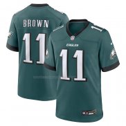 Maglia NFL Game Philadelphia Eagles A.J. Brown Verde2