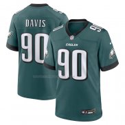 Maglia NFL Game Philadelphia Eagles Jordan Davis Verde