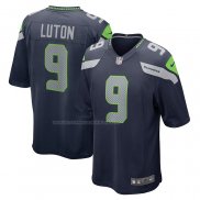 Maglia NFL Game Seattle Seahawks Jake Luton Blu