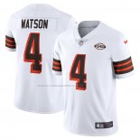 Maglia NFL Limited Cleveland Browns Deshaun Watson 2021 Alternato Vapor Bianco