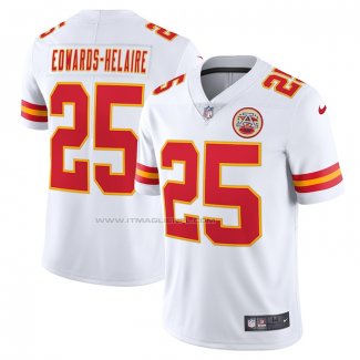 Maglia NFL Limited Kansas City Chiefs Clyde Edwards-Helaire Vapor Bianco