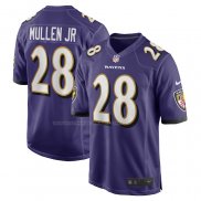 Maglia NFL Game Baltimore Ravens Trayvon Mullen JR. Viola