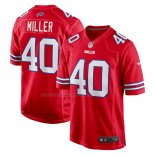 Maglia NFL Game Buffalo Bills Von Miller Alternato Rosso