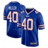 Maglia NFL Game Buffalo Bills Von Miller Blu