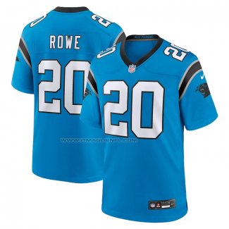 Maglia NFL Game Carolina Panthers Eric Rowe Alternato Blu