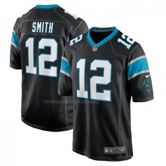 Maglia NFL Game Carolina Panthers Shi Smith Nero