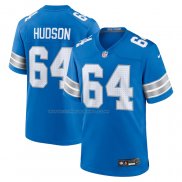 Maglia NFL Game Detroit Lions Bryan Hudson Blu