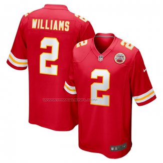 Maglia NFL Game Kansas City Chiefs Joshua Williams Rosso