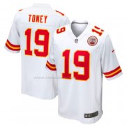 Maglia NFL Game Kansas City Chiefs Kadarius Toney Bianco