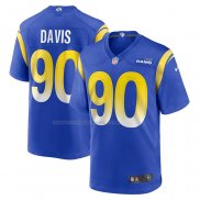 Maglia NFL Game Los Angeles Rams Tyler Davis Blu