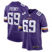 Maglia NFL Game Minnesota Vikings Dan Feeney Viola