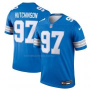 Maglia NFL Legend Detroit Lions Aidan Hutchinson Blu