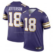 Maglia NFL Legend Minnesota Vikings Justin Jefferson Classic Viola