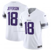 Maglia NFL Limited Minnesota Vikings Justin Jefferson Alternato Vapor F.U.S.E. Bianco