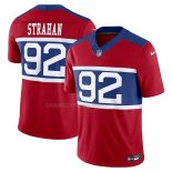Maglia NFL Limited New York Giants Michael Strahan Alternato Vapor F.U.S.E. Retired Rosso