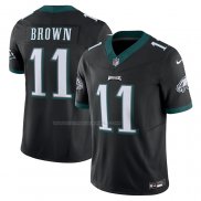 Maglia NFL Limited Philadelphia Eagles A.J. Brown Vapor F.U.S.E. Nero