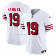 Maglia NFL Limited San Francisco 49ers Deebo Samuel Vapor F.U.S.E. Bianco2