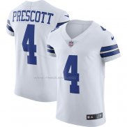 Maglia NFL Elite Dallas Cowboys Dak Prescott Vapor Bianco