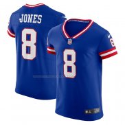 Maglia NFL Elite New York Giants Daniel Jones Classic Vapor Blu