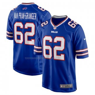 Maglia NFL Game Buffalo Bills Sedrick Van Pran-granger Blu