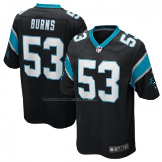 Maglia NFL Game Carolina Panthers Brian Burns Nero