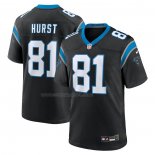 Maglia NFL Game Carolina Panthers Hayden Hurst Nero2