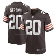 Maglia NFL Game Cleveland Browns Pierre Strong Marrone