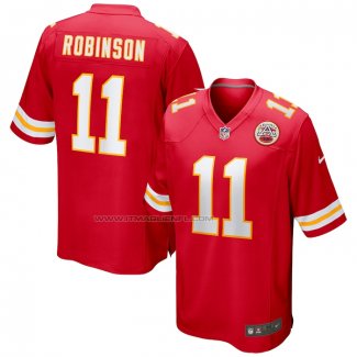 Maglia NFL Game Kansas City Chiefs Demarcus Robinson Rosso