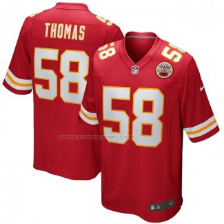 Maglia NFL Game Kansas City Chiefs Derrick Thomas Retired Rosso