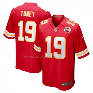 Maglia NFL Game Kansas City Chiefs Kadarius Toney Rosso