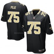 Maglia NFL Game New Orleans Saints Andrus Peat Nero