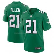 Maglia NFL Game Philadelphia Eagles Eric Allen Alternato Verde