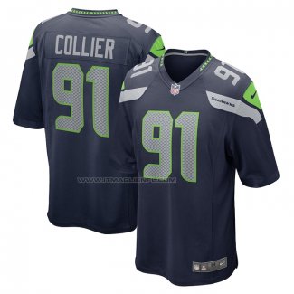 Maglia NFL Game Seattle Seahawks L.j. Collier Blu