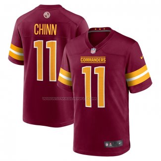 Maglia NFL Game Washington Commanders Jeremy Chinn Rosso