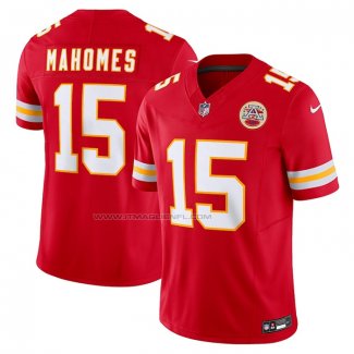 Maglia NFL Limited Kansas City Chiefs Patrick Mahomes Vapor F.U.S.E. Rosso