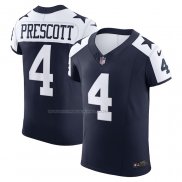 Maglia NFL Elite Dallas Cowboys Dak Prescott Alternato Vapor F.U.S.E. Blu