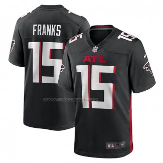 Maglia NFL Game Atlanta Falcons Feleipe Franks Nero