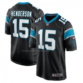 Maglia NFL Game Carolina Panthers C.j. Henderson Nero