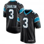 Maglia NFL Game Carolina Panthers Joseph Charlton Nero