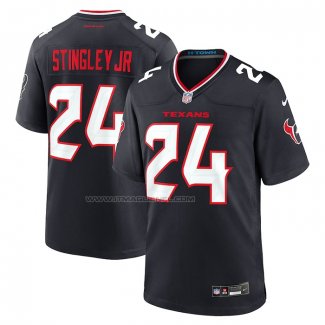 Maglia NFL Game Houston Texans Derek Stingley JR. Blu