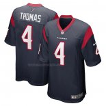 Maglia NFL Game Houston Texans Tavierre Thomas 4 Blu