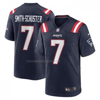 Maglia NFL Game New England Patriots Juju Smith-schuster Blu