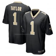 Maglia NFL Game New Orleans Saints Alontae Taylor Nero