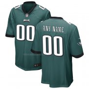 Maglia NFL Game Philadelphia Eagles Personalizzate Verde